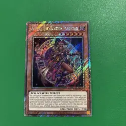 Yugioh Apprentice Illusion Magician RA04-EN023 Platinum Secret Rare 1st Ed NM - Image 1