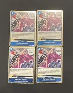 ONE PIECE TCG: x4 Perfume Femur OP07-057 Rare | 500 Years in the Future 🔥 - Image 1