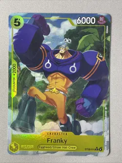 One Piece - Egghead Starter Deck ST29-010 - Franky - Promo Alt Art - Image 1