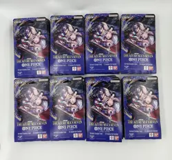 x55 One Piece OP-14 The Azure Sea's Seven Sleeved Blister Booster Packs OP14 - Image 1