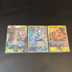 One Piece TCG English SEC Lot Of 3 - Image 1