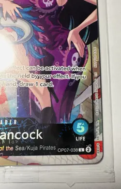 Boa Hancock OP07-038 ONE PIECE 2025 PSA Magazine SEALED Promo See Pictures - Image 4
