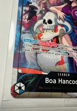 Boa Hancock OP07-038 ONE PIECE 2025 PSA Magazine SEALED Promo See Pictures - Image 5