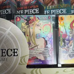 One Piece CCG Illustration Box Vol. 2 Black Maria & Yamato Promo Sealed - Image 3