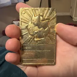 Pokemon 23K Gold Plated Trading Card | Togepi | Burger King Edition - Image 2