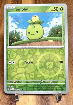 Smoliv 020/198 SV1 Scarlet & Violet Base Reverse Holo Pokemon Card NM - Image 1