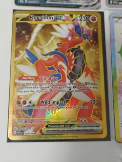 Pokemon Koraidon Hyper Rare/Illustration Rare/Promo/Full Art Holo Cards - Image 4