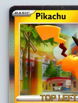 Basic Pikachu HP 70 Pika Bolt Attack Rarity Yellow Colorful Pokemon - Image 3