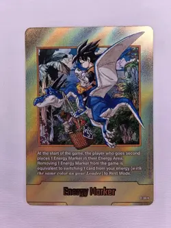 Energy Marker E-86 Gold Manga Booster 02 Dragon Ball Card English - Image 1
