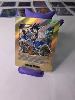 Energy Marker E-86 Gold Manga Booster 02 Dragon Ball Card English - Image 2