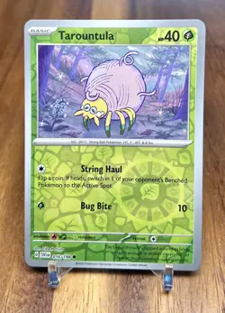 Tarountula 016/198 Reverse Holo Common Scarlet and Violet Pokemon Card NM - Image 1