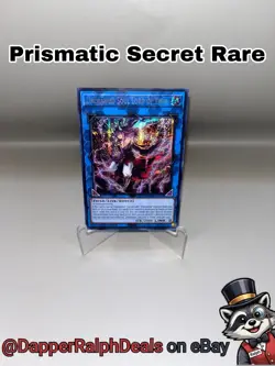 Unchained Soul Lord of Yama 1st Edition Prismatic Secret Rare Card MP24-EN101! - Image 1