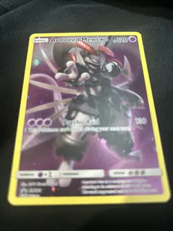 Pokemon TCG Armored Mewtwo SM228 Black Star Promo Card - Image 2