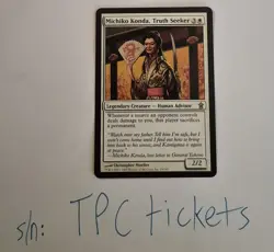 Michiko Konda Truth Seeker - Saviors of Kamigawa - Magic MTG Card - NM - TCG $8 - Image 1