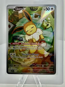 Eevee 173 Sv: Scarlet & Violet Promo Holo Pokemon Card NM - Image 1