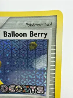 Balloon Berry 84/107 EX Deoxys Reverse Holo Rare Stamped Pokemon Card - Image 4