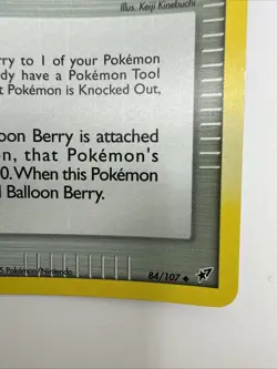Balloon Berry 84/107 EX Deoxys Reverse Holo Rare Stamped Pokemon Card - Image 5
