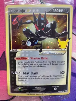 Greninja Star SWSH144 Promo SWSH Black Star Pokemon NM Card - Image 1
