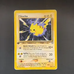 Pokemon TCG Karte - Pikachu 70/111 1st Edition Neo Genesis Englisch - Image 2