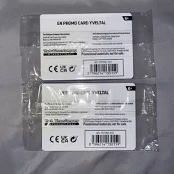 2x Pokemon TCG Yveltal 088/132 Mega Evolution Stamp Promo Cards - Image 2