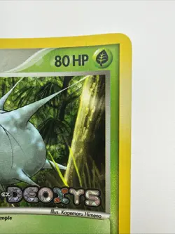 Silcoon 46/107 EX Deoxys Reverse Holo Rare Stamped Pokemon Card - Image 4