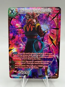 Dragon Ball Super Card Game SS4 Gogeta, Power's Connection BT18-006 SPR - Image 1