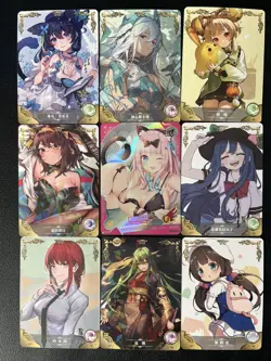 9 Sexy Anime Waifu Cards bulk - Image 1