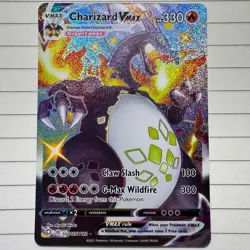Charizard VMAX SV107/SV122 Pokemon Card Shining Fates: Shiny Vault Holo - Image 1