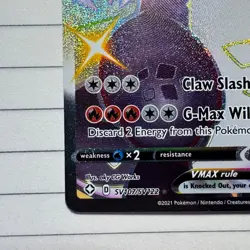 Charizard VMAX SV107/SV122 Pokemon Card Shining Fates: Shiny Vault Holo - Image 5