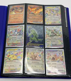 188 Pokemon Cards Lot w/ CardGuard Binder - EX, Holo, Reverse, Trainers - Image 2