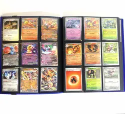 188 Pokemon Cards Lot w/ CardGuard Binder - EX, Holo, Reverse, Trainers - Image 4