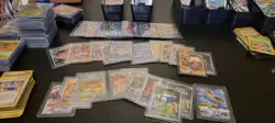 Pokemon Bundle - 60+ Cards! - Booster Packs, Art Rares/EX, VMAX & More - Image 2