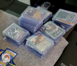 Pokemon Bundle - 60+ Cards! - Booster Packs, Art Rares/EX, VMAX & More - Image 3