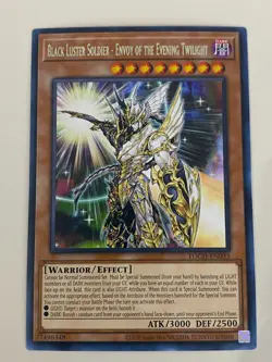 Yugioh Black Luster Soldier Ritual Envoy Sacred Twilight Chaos - Free Holo Card - Image 2