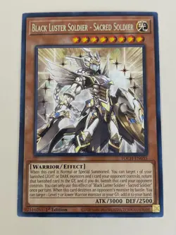 Yugioh Black Luster Soldier Ritual Envoy Sacred Twilight Chaos - Free Holo Card - Image 3