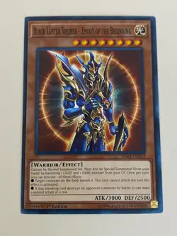 Yugioh Black Luster Soldier Ritual Envoy Sacred Twilight Chaos - Free Holo Card - Image 4