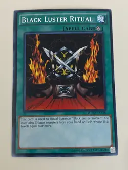 Yugioh Black Luster Soldier Ritual Envoy Sacred Twilight Chaos - Free Holo Card - Image 5