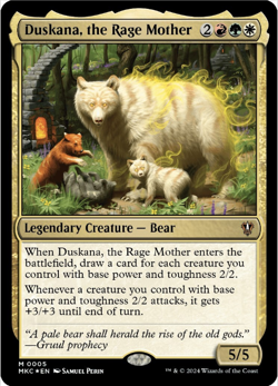 Duskana, the Rage Mother Commander: Murders at Karlov Manor Foil - Image 1