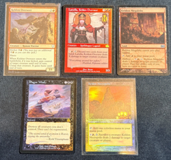 17 Magic the Gathering MTG Keldon Foil Non-Foil Artist Proof Lot Vintage - Image 4