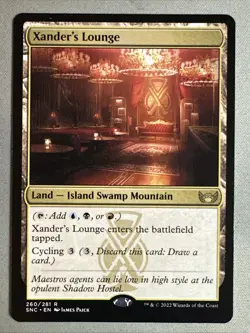 MTG / Xander's Lounge / SNC / #260 / Regular / Rare / NM - Image 1