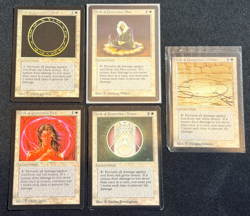 17 Magic the Gathering MTG Circle of Protection Lot Foil Non Foil Beta 7th Ed - Image 2