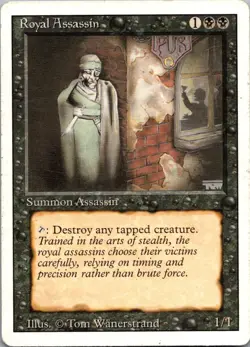 2022 Magic the Gathering R Royal Assassin Memorabilia/Rare #417 - Image 1