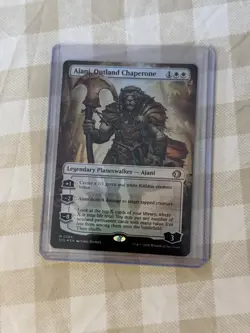 MTG Lorwyn Eclipsed - Ajani, Outland Chaperone (Borderless) [FOIL] - ECL - NM - Image 1