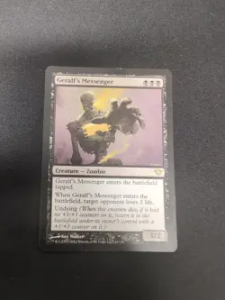 Dark Ascension (DKA) regular Rare Geralf's Messenger MTG Magic MP - Image 1