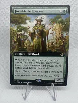 MTG Formidable Speaker (Extended Art) Lorwyn Eclipsed Regular #0366 - Image 1