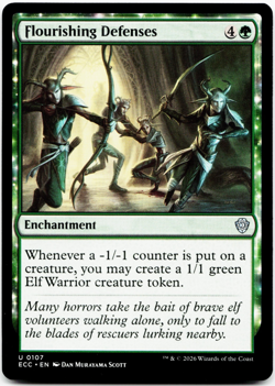 Flourishing Defenses [Commander: Lorwyn Eclipsed] MTG NM 🌳 - Image 3