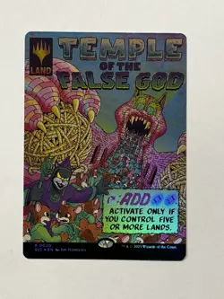 Temple of the False God [FOIL] | Secret Lair (MTG) | NM EN - Image 1