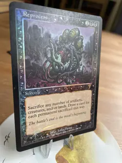 MTG rare foils Reprocess 7th, Chain of Smog, Parallax Nexus, Stronghold Assassin - Image 5