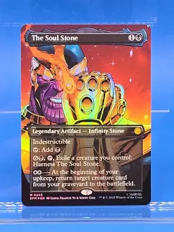 The Soul Stone (Borderless) Marvel's Spider-Man Foil - Image 1