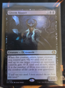 Magic the Gathering - Gloom Ripper - Lorwyn Eclipsed - Foil - MTG - Image 1